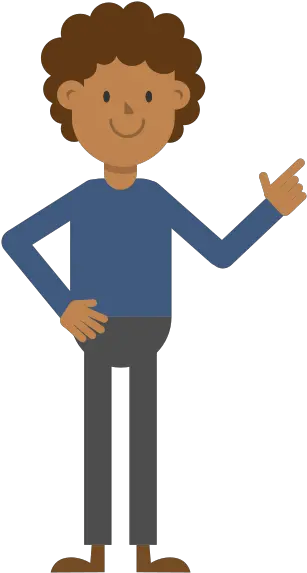 Fileblack Man Pointing To The Right Cartoon Vectorsvg Pointing Finger Cartoon Png People Cartoon Png