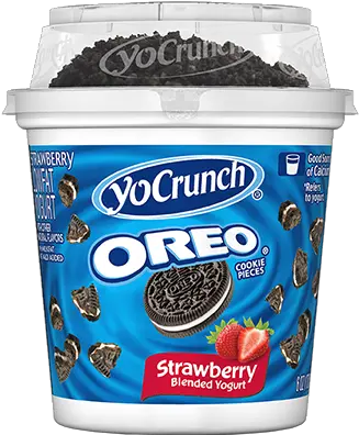 Oreo Cookie Pieces With Lowfat Yogurt In 3 Flavors Yoplait Yogurt Oreo Png Oreo Png