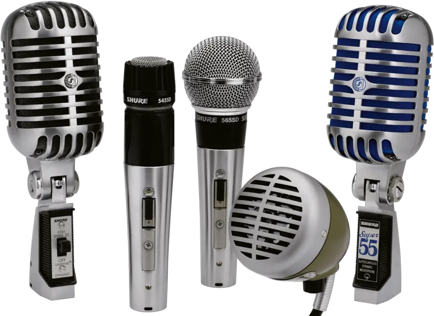 Classic Microphones Shure Super 55 Png Microphone Stand Png