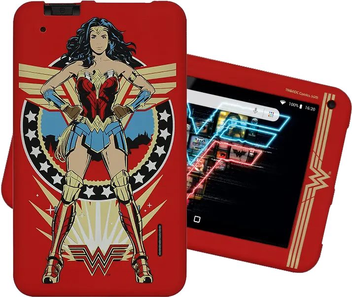Hero Tablets Estar U0026 Warner Bros Tablet Devices Tablet E Star 7 Wonder Woman Png Wonder Woman Amazon Hero Icon