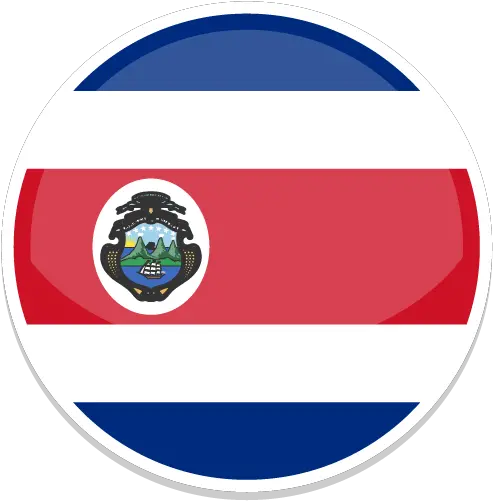 Costa Rica Free Icon Of Round World Costa Rica Png Logo Costa Rica Png