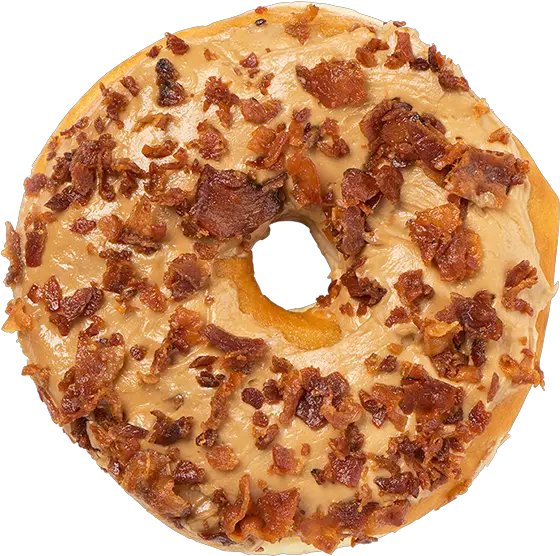 Kanes Donuts Maple Bacon Donut Png Donuts Transparent