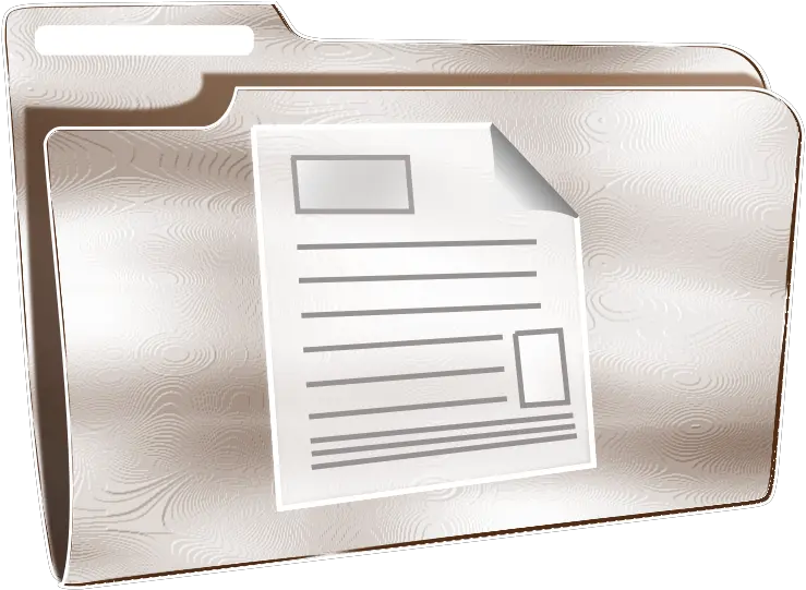 Free Clipart Folder Icon Plastic Document Roshellin Solid Png Folder Icon Art