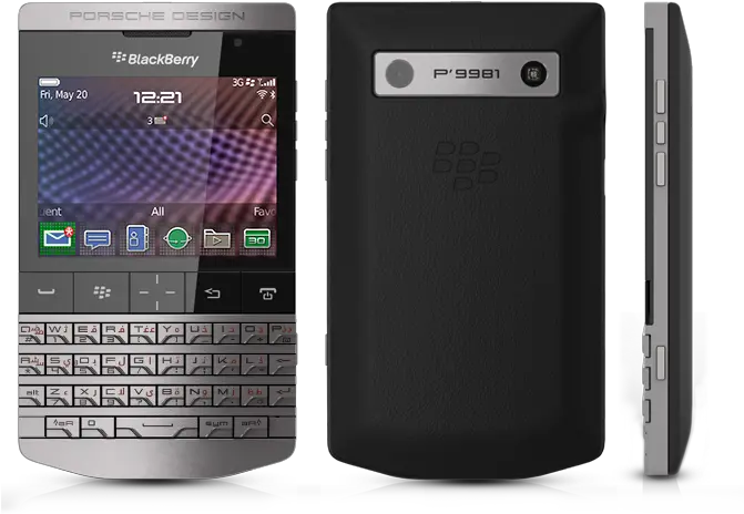 Porsche Design Pu00279981 Smartphone From Blackberry Bbin Png Email Icon Blackberry Z10