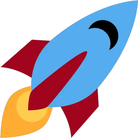 Rocket Emoji Icon Of Flat Style Space Rocket Icon Png Rocket Icon Png