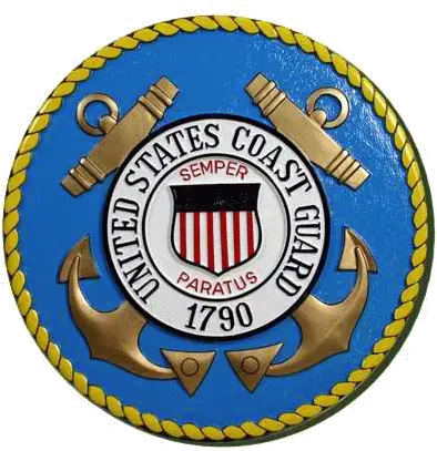 Foreign Wars Pa Post 7415 New Cumberland Coast Guard Seal Png Vfw Auxiliary Logo