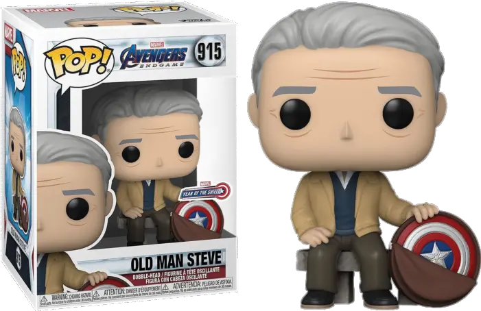 Year Of The Shield Old Man Steve Pop Vinyl Figure Old Man Steve Funko Pop Png Chi Chi Icon Dragon Ball
