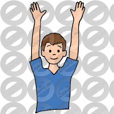 Hands Up Picture For Classroom Therapy Use Great Hands Cartoon Png Hands Up Png