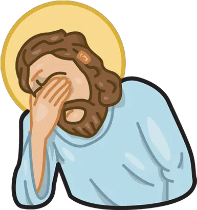 Download Hd Facepalm Stickers For Imessage By Gudim Messages Face Palm Sticker Png Facepalm Png