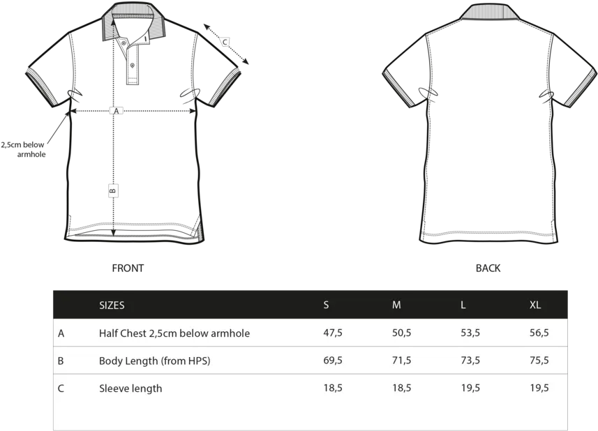 Download Sizechart Hangten Icon Poloshirt Polo Shirt Short Sleeve Png Polo Icon