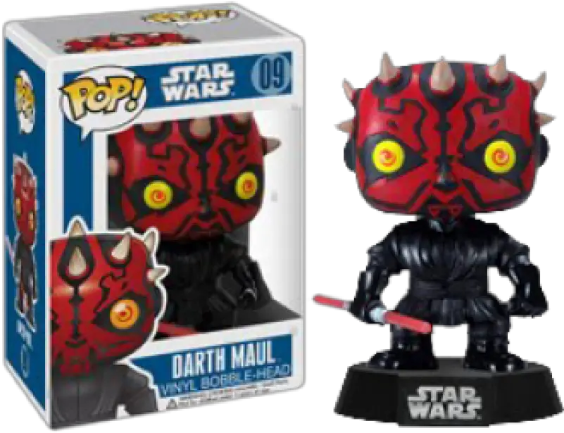 Star Wars Darth Maul Pop Vinyl Funko Pop Star Wars Darth Maul Png Darth Maul Png