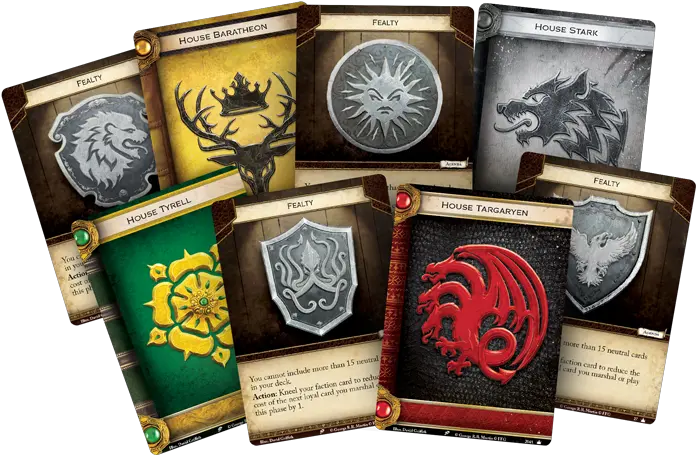 A Game Of Thrones The Card Second Edition House Stark Intro Deck Game Of Thrones Card Game Factions Png House Stark Png