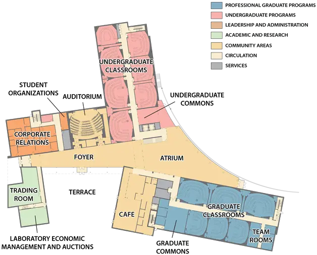 Download First Level Map Of The Smeal Business Building Business Building Smeal Map Png Penn State Icon