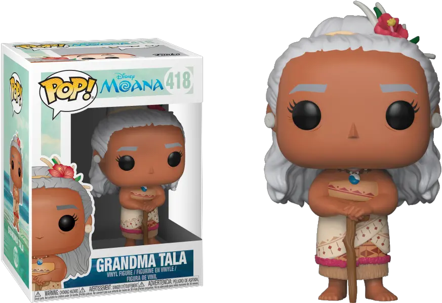 Pop Figure Disney Moana Gramma Tala Funko Pop Gramma Tala Pop Disney Moana Gramma Tala Png Moana Transparent Background