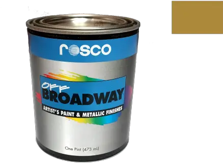Rosco Off Broadway Paint Gold Stage Depot Box Png Gold Paint Png