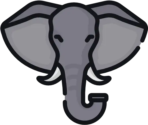 Elephant Elephant Hyde Png Elephant Icon Vector