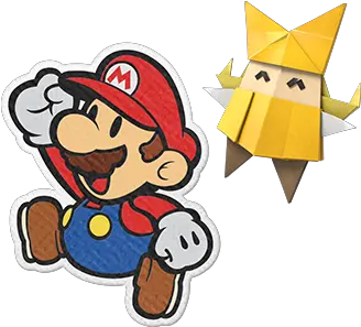 New Game Releases Paper Mario Origami King Render Png Mario Head Transparent