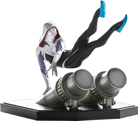 Amazing Yamaguchi Spider Gwen Toy Spider Gwen Statue Iron Studios Png Spider Gwen Transparent