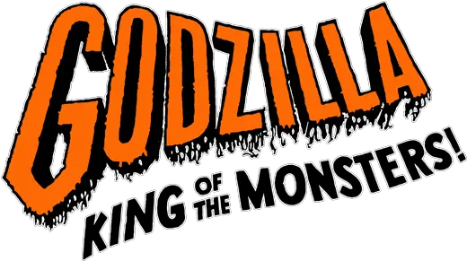 Monsters Image Godzilla King Of The Monsters 1956 Logo Png Godzilla Logo Png