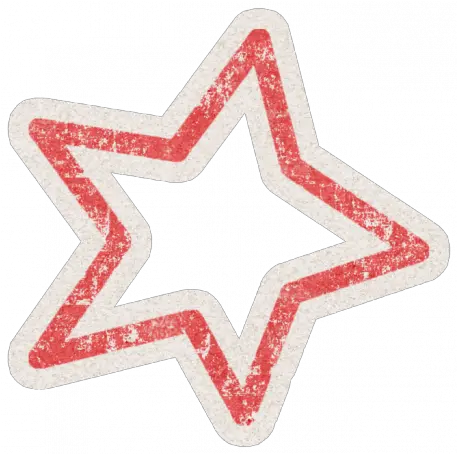 Lil Monster Red Star Outline Sticker Graphic By Sheila Reid Emblem Png Red Star Logos