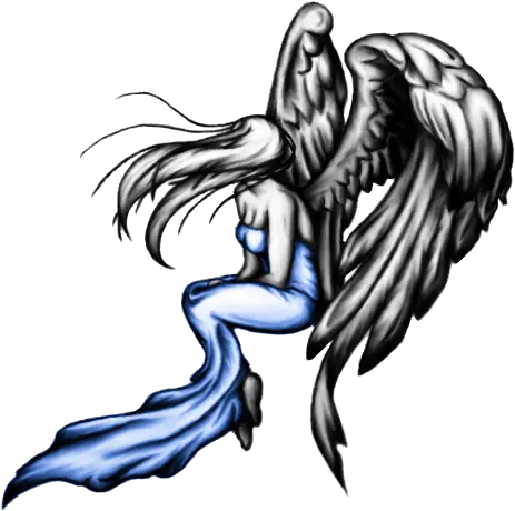 Angel Tattoos Png Transparent Free Images Tattoo Sample Design Angel Png Transparent