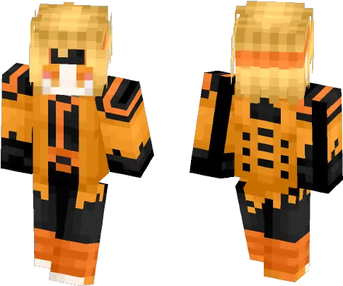 Download Naruto Uzumaki Minecraft Skin For Free Naruto Minecraft Skins 3d Png Naruto Uzumaki Png