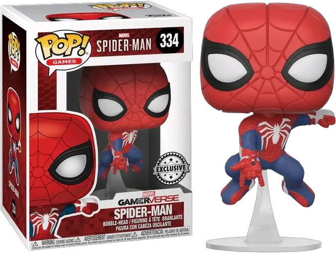 Download Funko Pop Spiderman Ps4 Figurine Pop Spiderman Ps4 Png Spiderman Ps4 Png