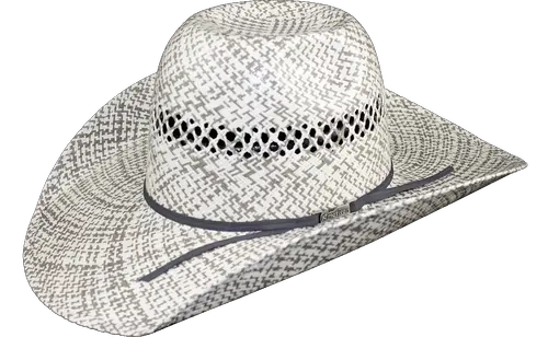 American Hat Company Gray Ivory Tuf Cooper Chl Straw Cowboy American Hat Company Straw Hats Png Black Cowboy Hat Png