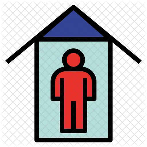 Alone Icon Of Colored Outline Style Home Alone Icon Png Home Alone Png