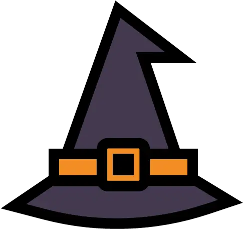 Hat Spooky Witch Wizard Icon Png