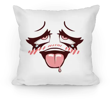 Ahegao Face Pillows Main Product Png Ahegao Face Png