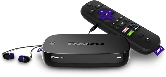 Remote Control For A Roku Ultra Roku Ultra Png Control 4 Icon