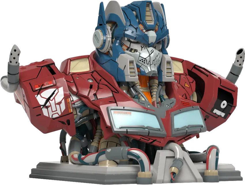 Mighty Jaxx X Clogtwo Transformers Mechasoul Optimus Prime Fictional Character Png Optimus Prime Transparent