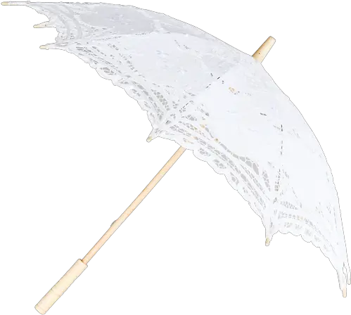 Download White Vintage Lace Parasol Lace Umbrella Png Umbrella Transparent Background