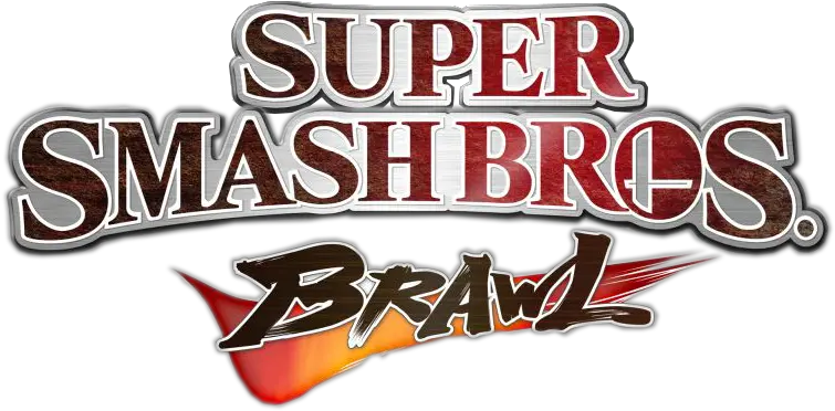 Super Smash Bros Super Smash Bros Brawl Title Png Super Mario Brothers Logo