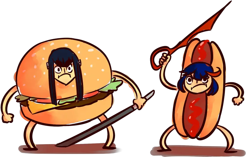 Bully La Kill La Kill Hot Dog Png Kill La Kill Png