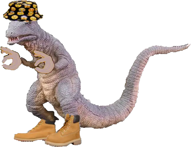 The Woke Ass Atomic Dinosaur Fan Made Kaiju Wikia Fandom Trex With Timbs Png Timbs Png