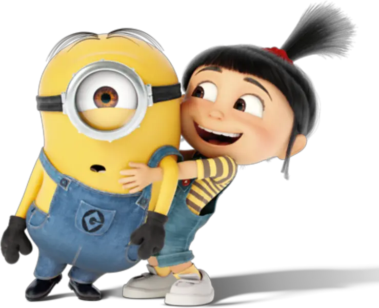 Girl And Minion Agnes Despicable Me 3 Poster Png Minion Png