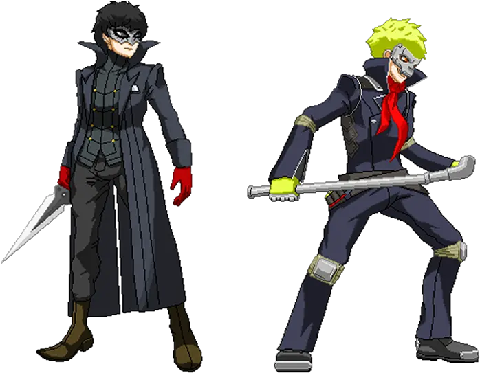 Persona 5 Pixelated Character Art Transparent Joker Mask Persona 5 Png Persona 5 Png