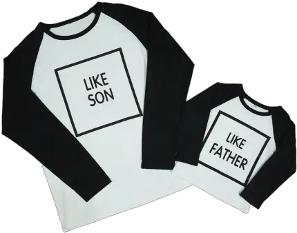 Matching T Shirt Long Sleeves Dad And Son Umbrella Png Father And Son Png