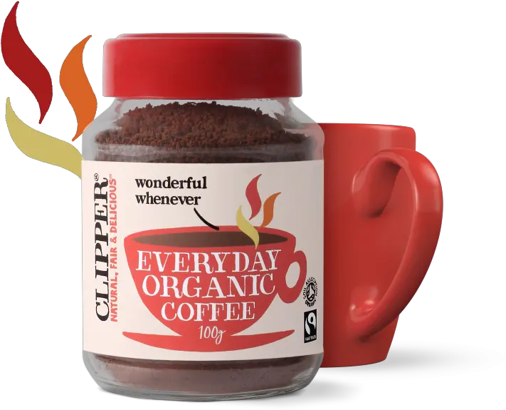 Super Special Fairtrade U0026 Organic Coffee Clipper Teas Instant Coffee Png Organic Png