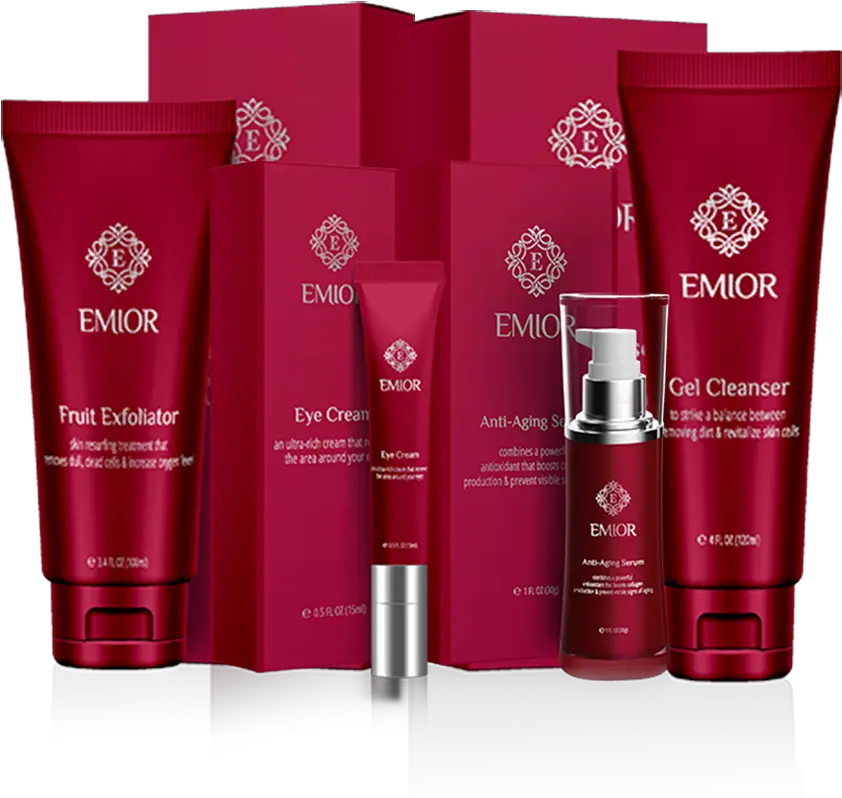 Emior Skin Care Single Handedly Tackles All Menacing Aging Hair Care Png Menacing Transparent