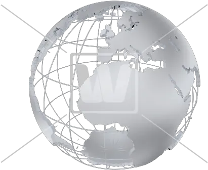 Silver Globe Transparent Background Silver Globe Png Globe Transparent Background