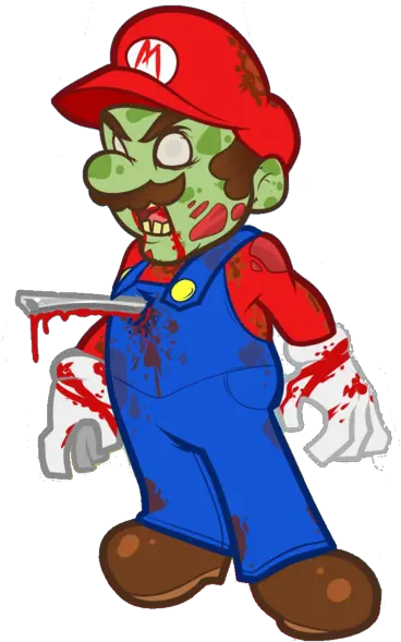Mario Zombie Zombie Mario Png Mario Png