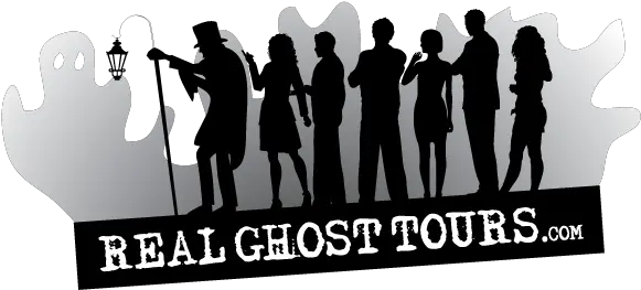 Real Ghost Png Real Ghost Tours Logo Silhouette Silhouette Ghost Silhouette Png