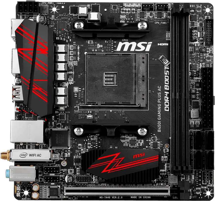 Gaming Plus Ac Desktop Motherboard Png