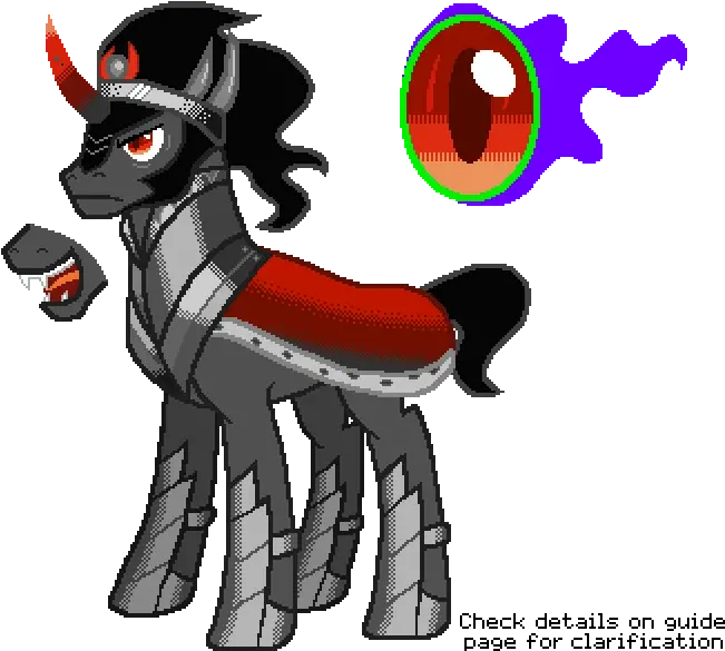 King Sombra Mlp King Sombra Color Guide Png Sombra Png