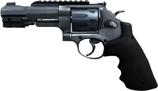 R8 Revolver Png 3 Image Smith And Wesson Model 27 Rubber Grips Revolver Png