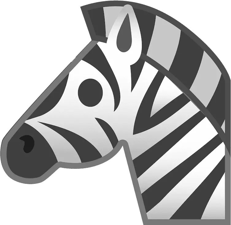 Zebra Emoji Clipart Free Download Transparent Png Creazilla Zebra Emoji Zebra Png