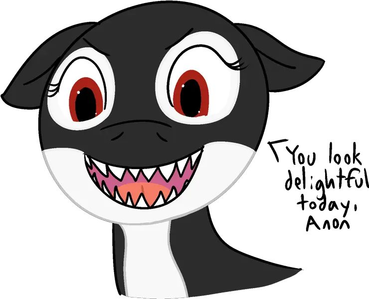 Anon Orca Fictional Character Png Sharp Teeth Png